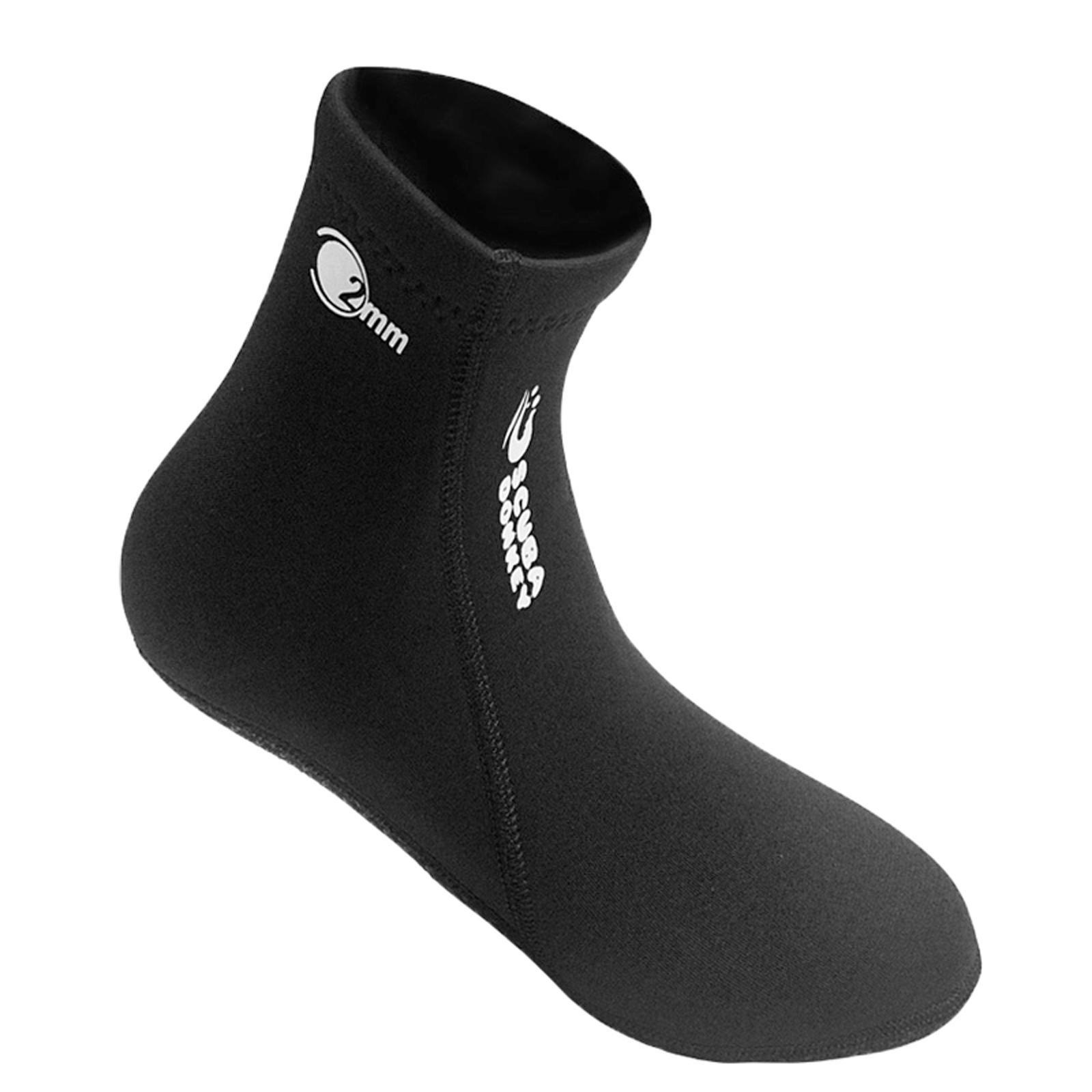 Neoprene Socks Diving Flexible Beach Water Boots for Adult Scuba Surfing, Snorkeling