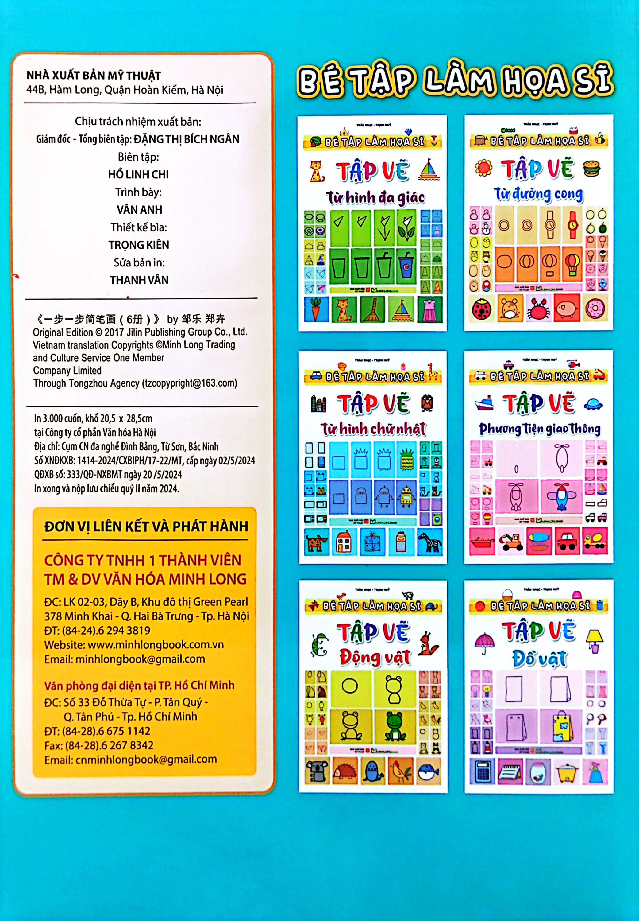 Sách - Bé Tập Làm Họa Sĩ - Tập Vẽ Từ Hình Chữ Nhật