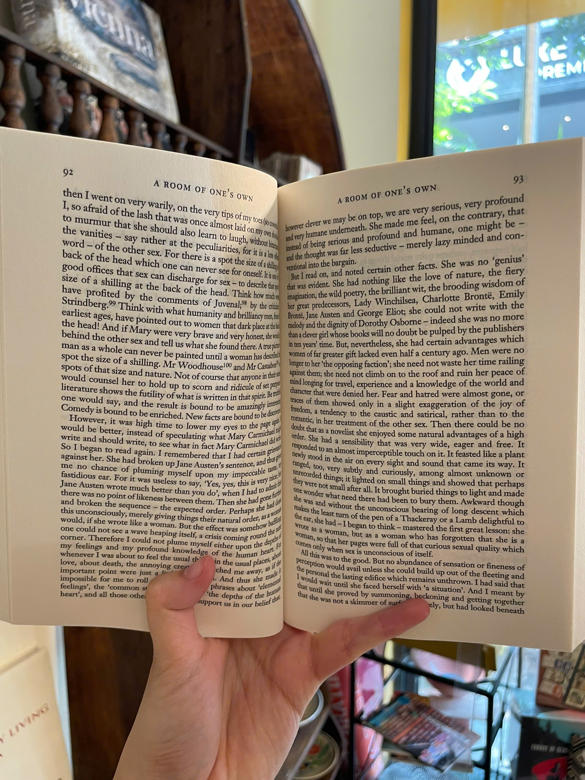 Sách - A Room of One's Own &amp; The Voyage Out by Virginia Woolf - Classics/Fiction book in English