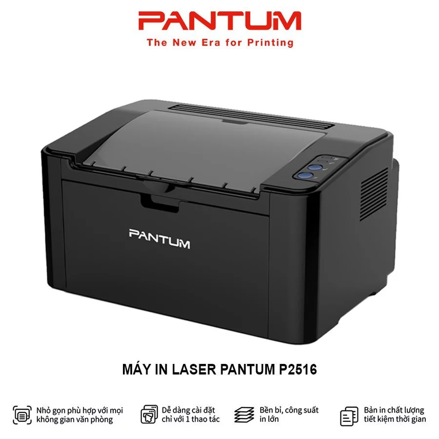 Máy In Laser Đơn Năng Pantum P2516 - Hàng Chính Hãng