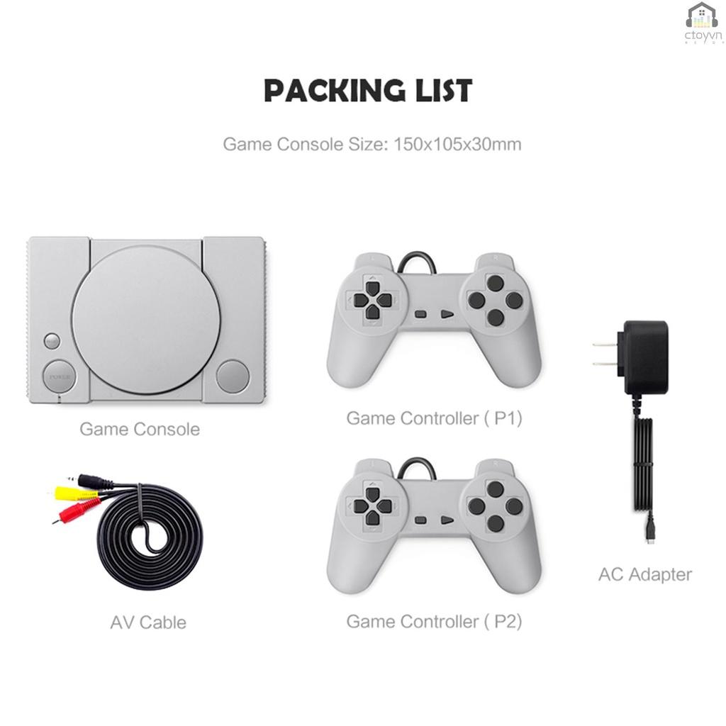 Máy chơi game cầm tay PS1 mini có sẵn 620 trò chơi cổ điển