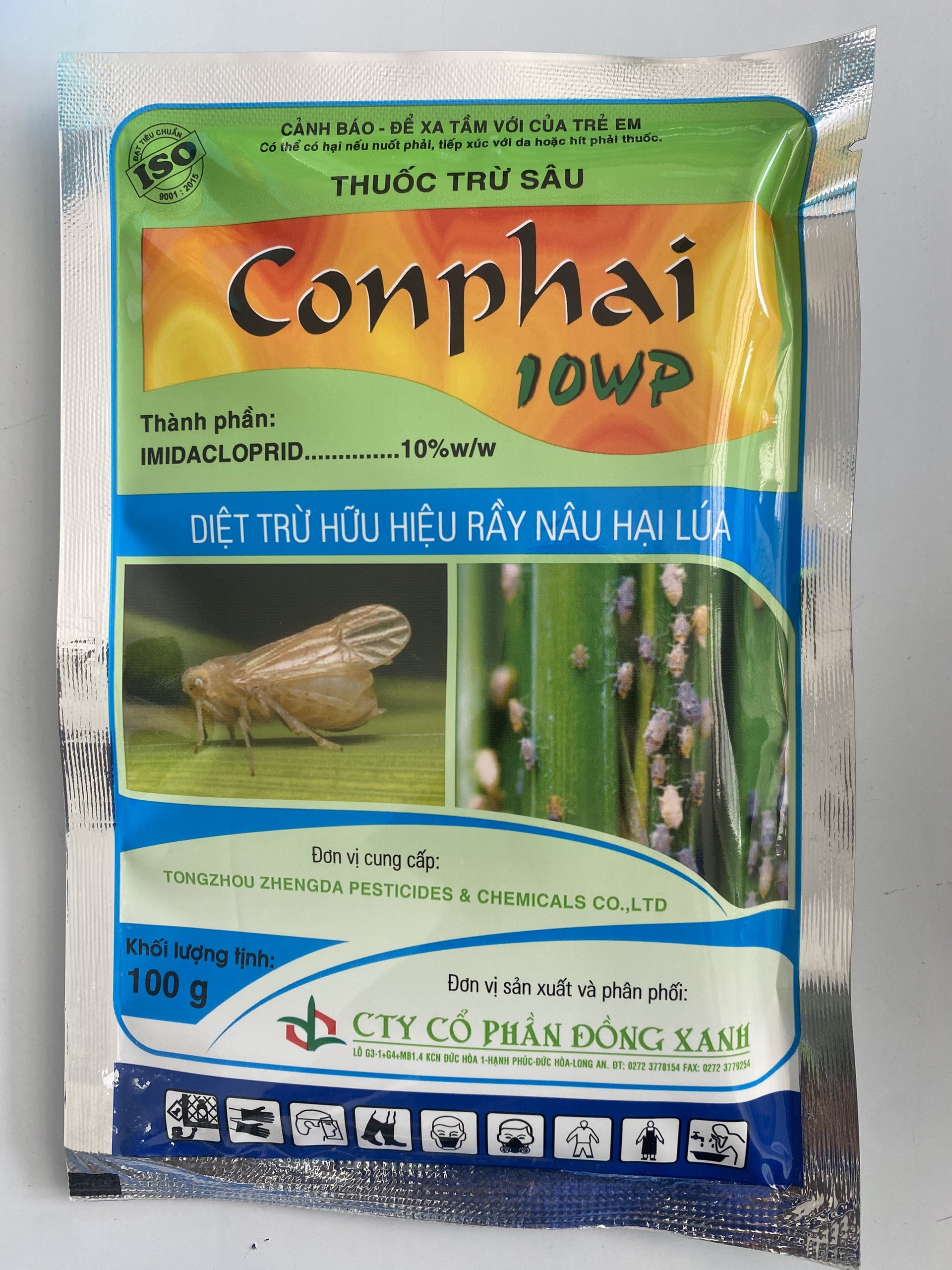 Conphai 10WP | Chuyên diệt trừ sâu, rầy xanh, bọ trĩ bệnh hại cây trồng | Gói 100g