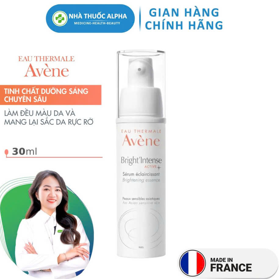 Tinh chất dưỡng sáng da chuyên sâu AVÈNE BRIGHT'INTENSE BRIGHTENING ESSENCE 30ML