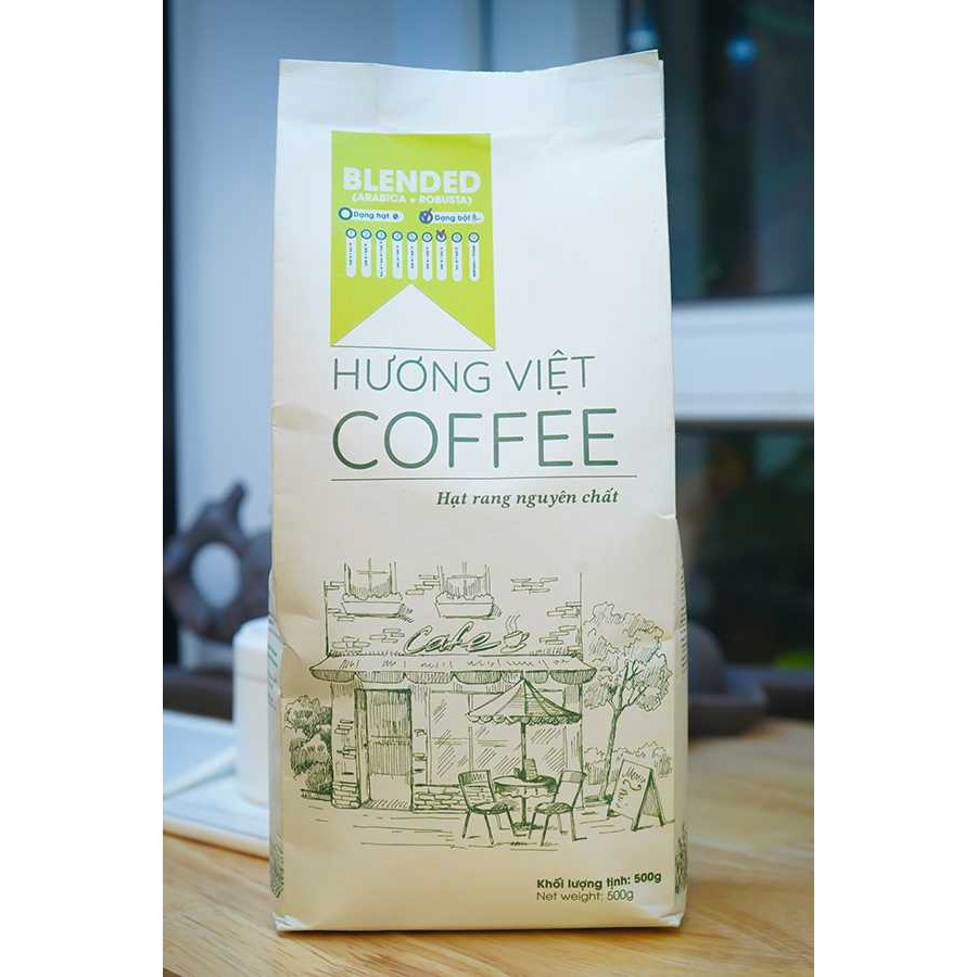 Cà Phê rang xay Blend Hương Việt Coffee (1000Gr