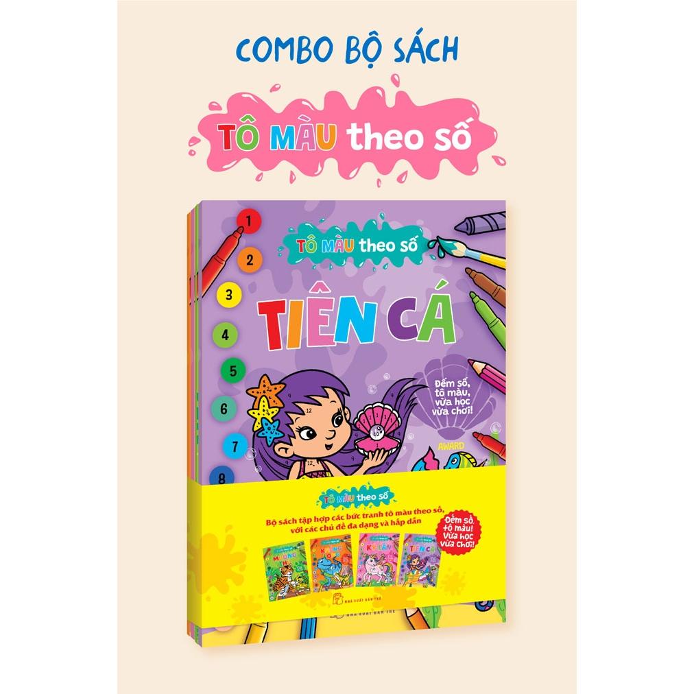Combo Tô Màu Theo Số - Bản Quyền