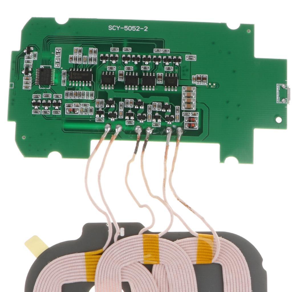 2-3pack Wireless Charger PCBA Circuit Board With 3 Coil Wireless Charging Pad