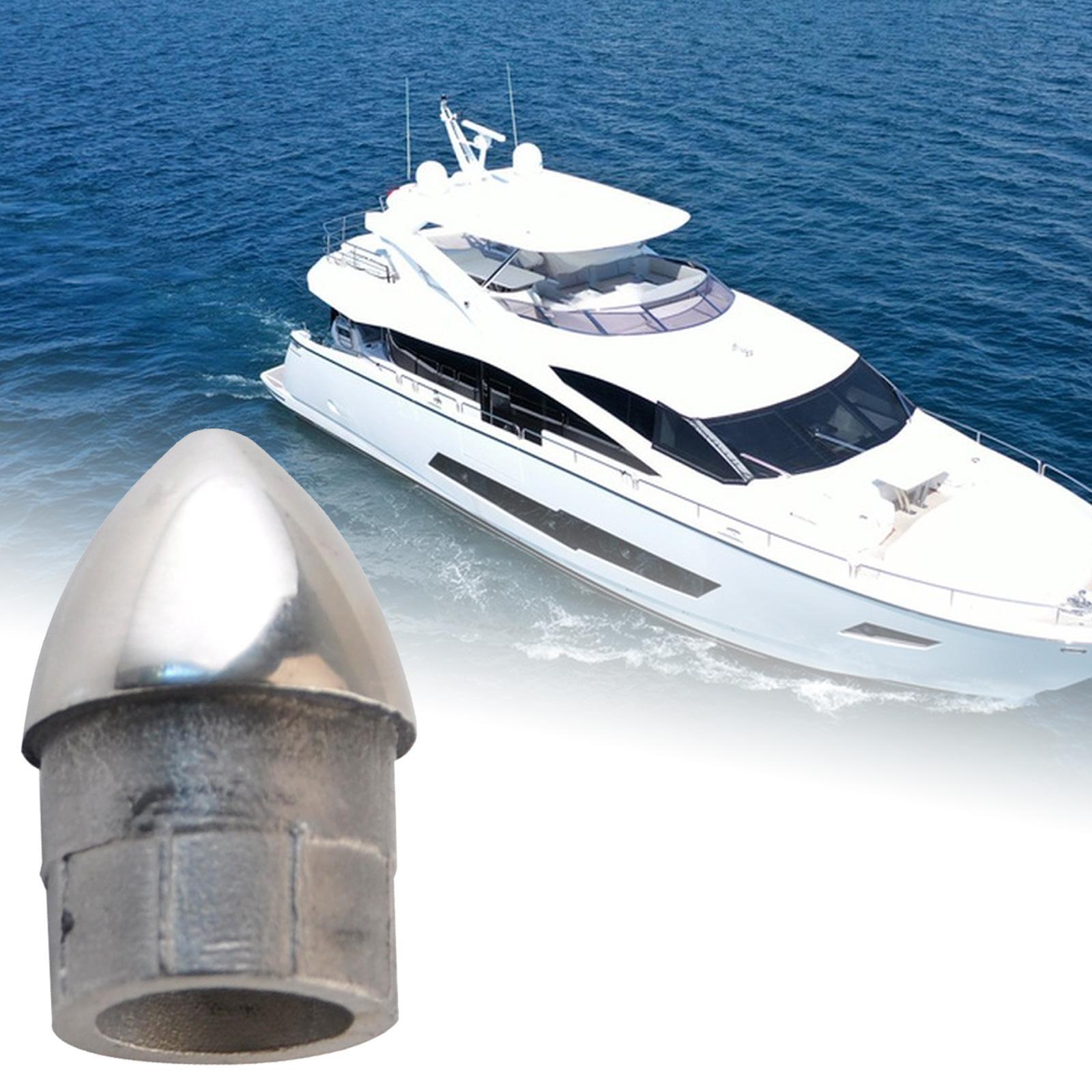 Boat Hand Rail Fitting, Marine Grade for 7/8" Tube, Accessories Sturdy High Performance, 316 Stainless Steel Insert Cap for Fishing Boat