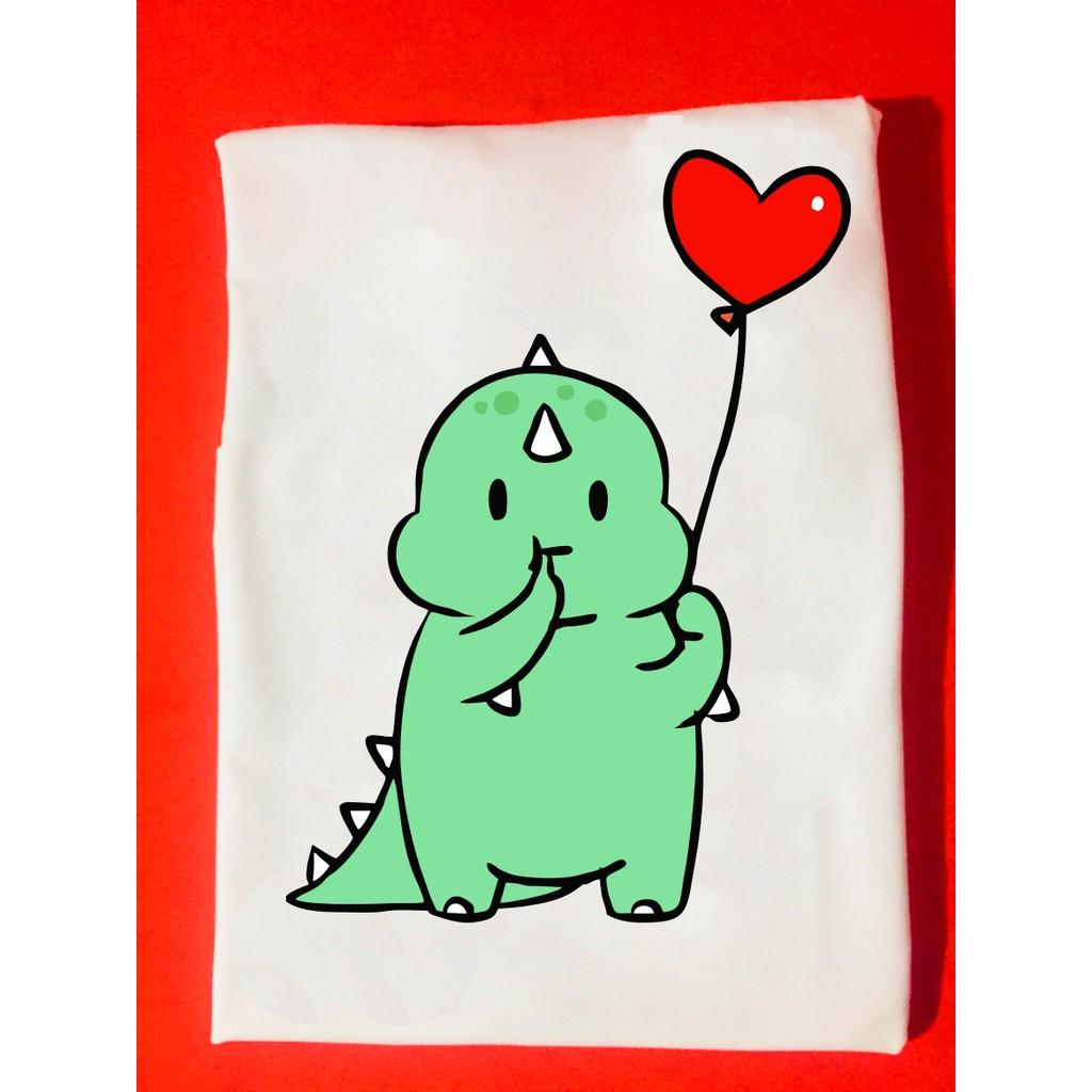 Áo thun khủng long chibi 2 chất đẹp,bao đổi trả
