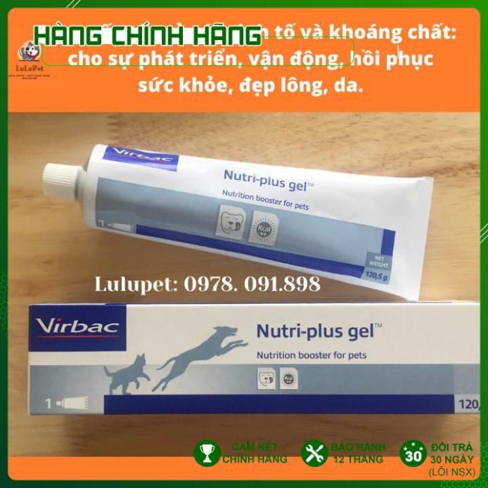 Gel dinh dưỡng dành cho chó mèo Nutri Plus Gel Virbac/ Thức Ăn Thú Cưng