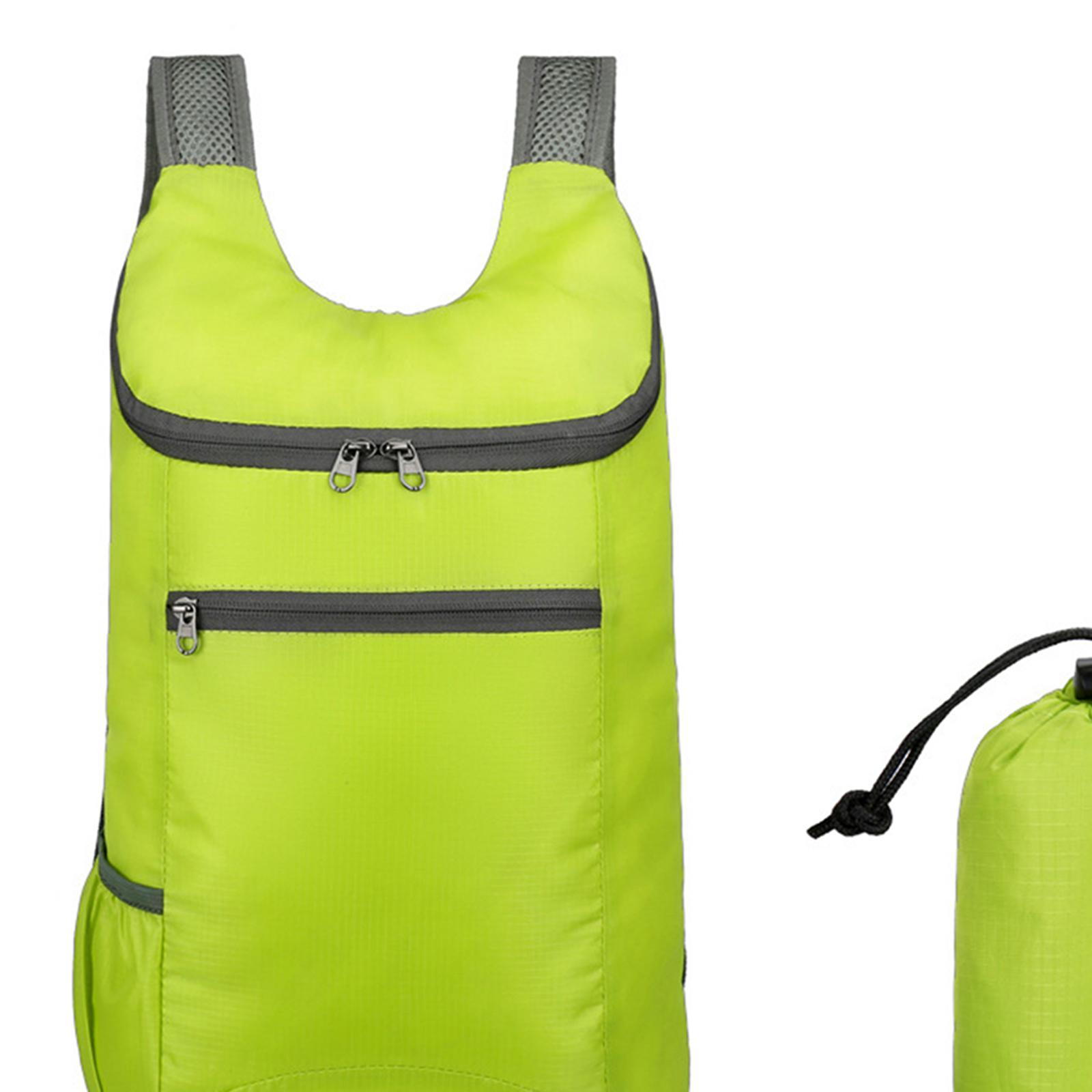 Outdoor Daypack Folding Shoulder Bag Rucksack for Walking Camping Trekking