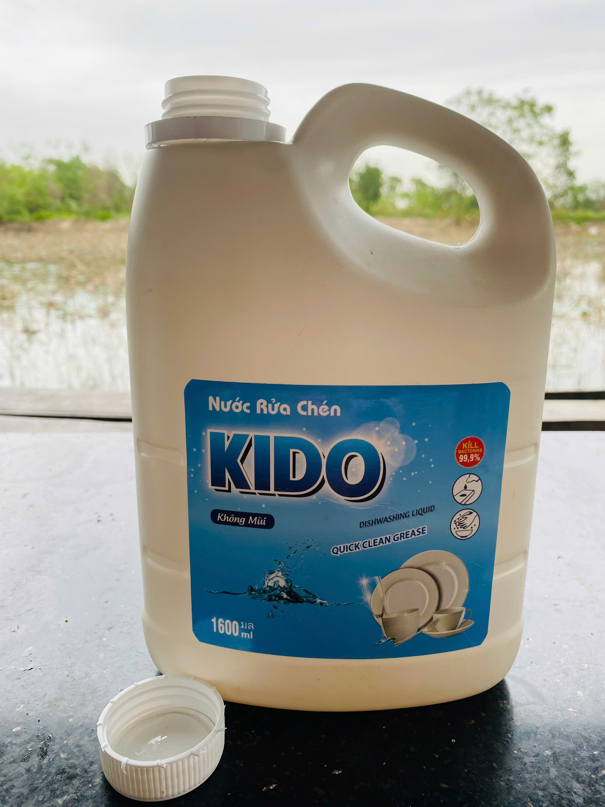 Nước Rửa Chén KIDO Không Mùi 1,6 Lít - Lựa Chọn Tối Ưu Cho Gia Đình Bạn
