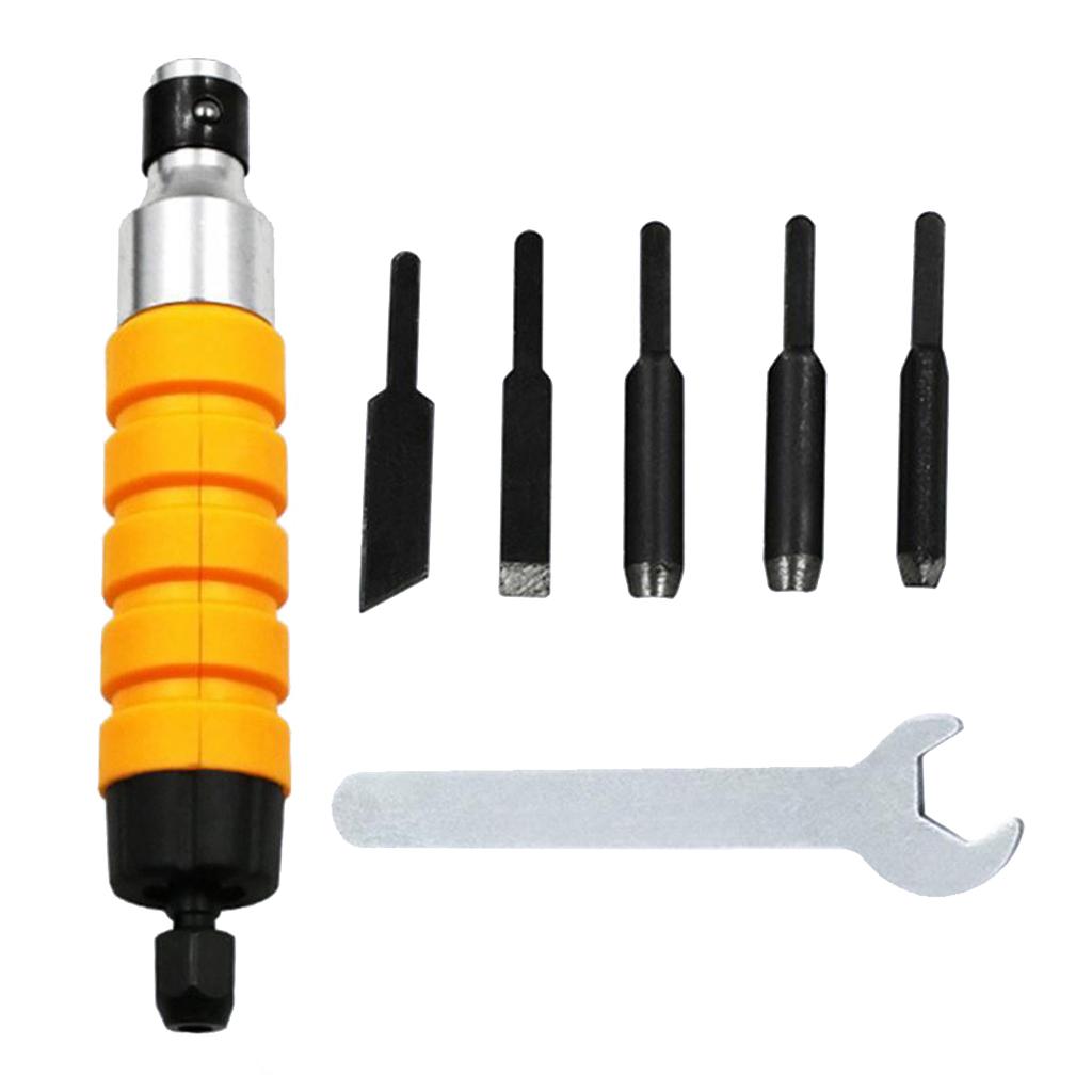 7Pcs Electric Carving Tool Wood Carving Machine Woodworking Tools Set