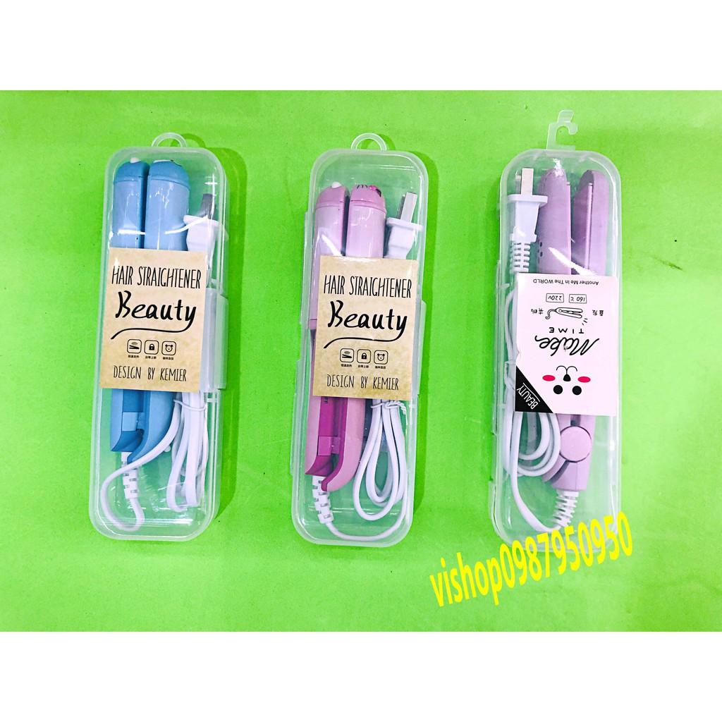 Máy làm tóc Mini Kemier 2 in 1 Summer Fruit trái cây,họa tiết hình thú
