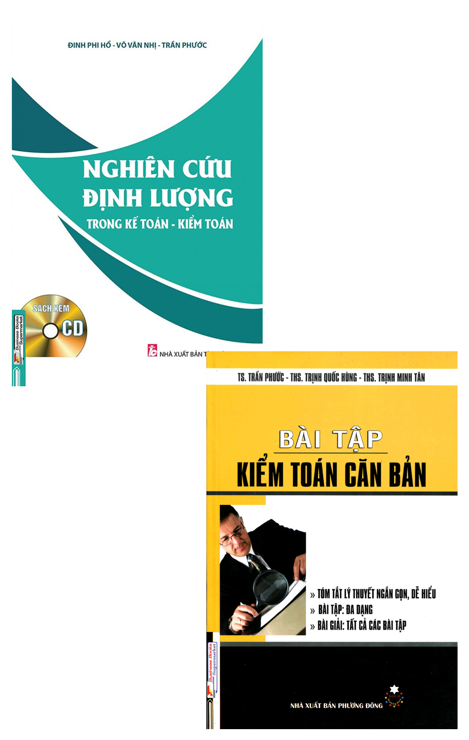 Combo Bài Tập Kiểm Toán Căn Bản + Nghiên Cứu Định Lượng Trong Kế Toán - Kiểm Toán (Bộ 2 Cuốn) _KT