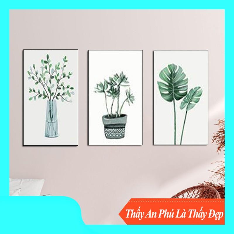 Tranh vải Canvas trang trí nhà cửa - Góc làm việc - Bàn học và trên các kệ trang trí