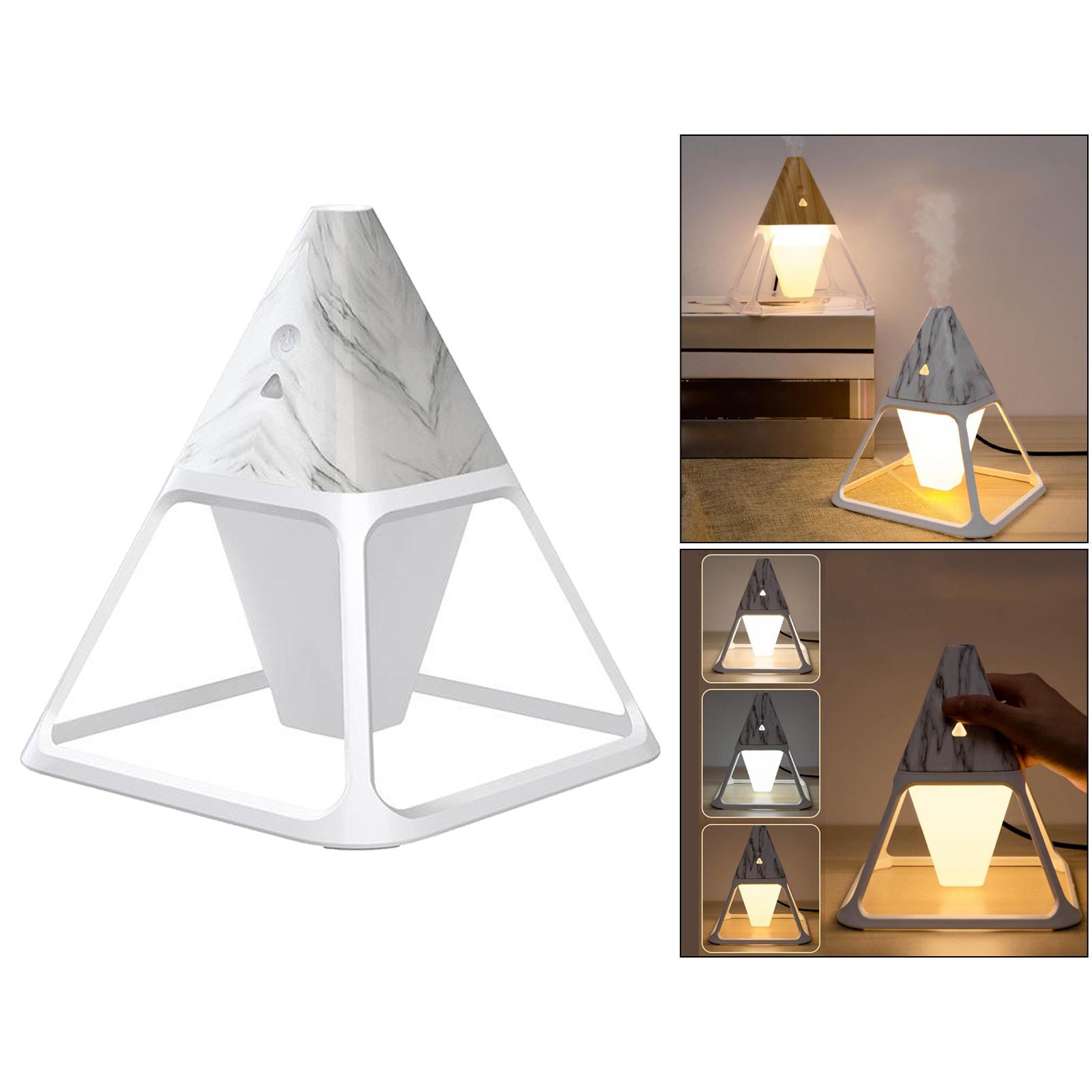 Cool Mist Humidifier Diffuser, 130ML Essential Oil Diffuser, for Bedroom, Home and Office, Baby Humidifier with Adjustable LED Light, Timer