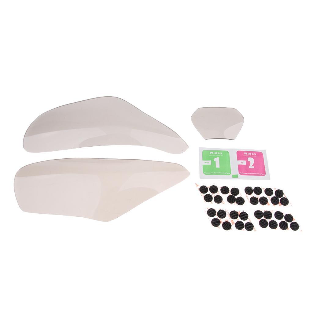 Smoke Front Headlight Screen Lens Cover For