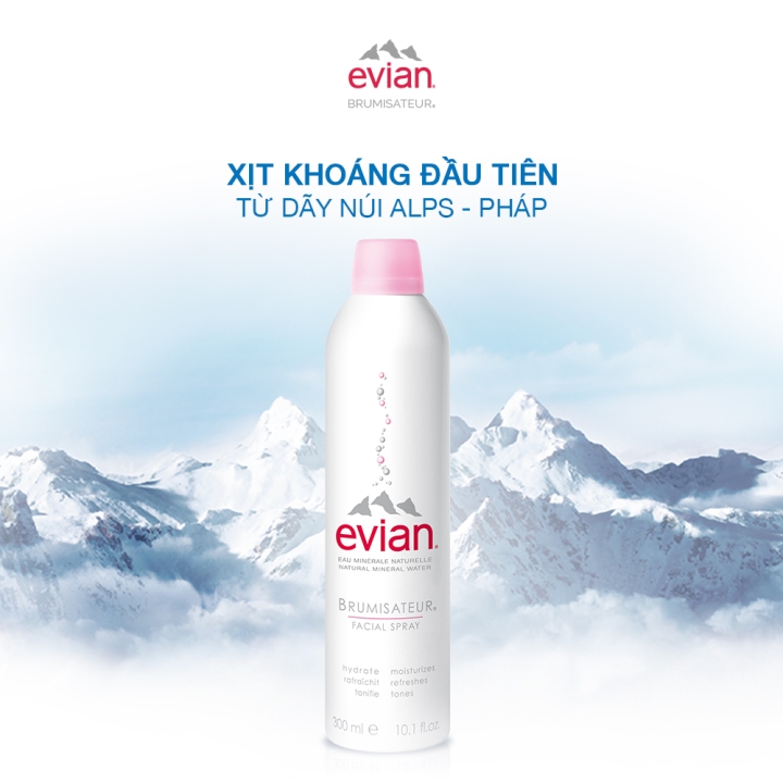 Nước Xịt Khoáng Evian Facial Spray EV300ML (300ml)