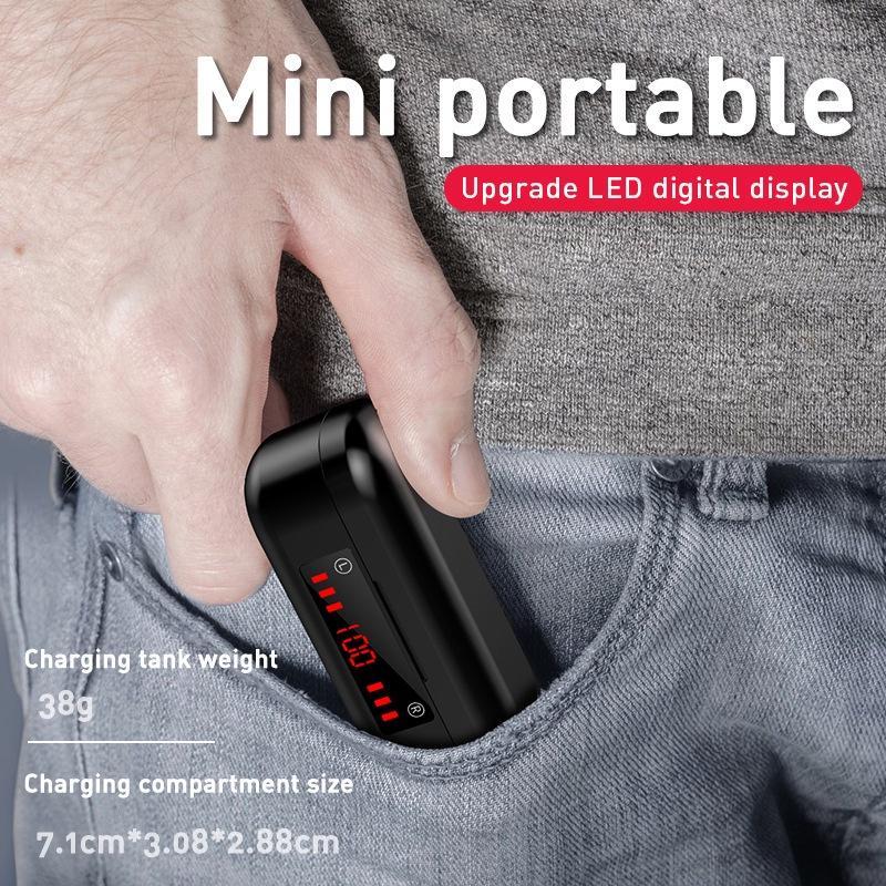 Tai Nghe Nhét Tai Bluetooth NOVA V7 TWS Có Micro Kèm Hộp Sạc Cho Điện Thoại Xiaomi Samsung