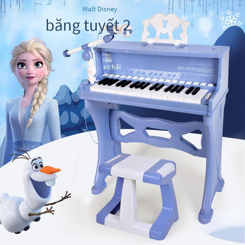 Giao hàng nhanh Đồ chơi đàn piano cho trẻ em Đàn organ điện tử Cô bé mới bắt đầu Micrô đa chức năng có thể chơi được 3 Baby 1 Món quà sinh nhật đầu tiên