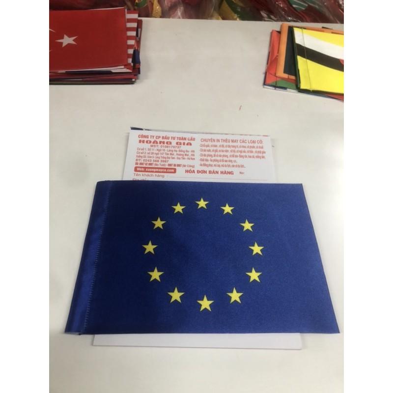 Cờ EU để bàn 14x21cm