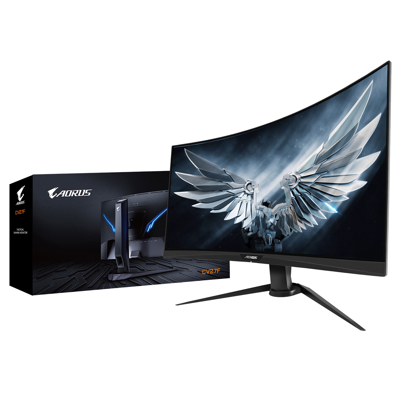 Màn hình Cong Gigabyte AORUS CV27F - EK 27Inch Full HD 165Hz 1ms ELED / VA - Hàng Chính Hãng