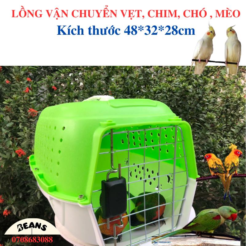 Lồng vận chuyển vẹt, chim, chó, mèo hàng nhập khẩu