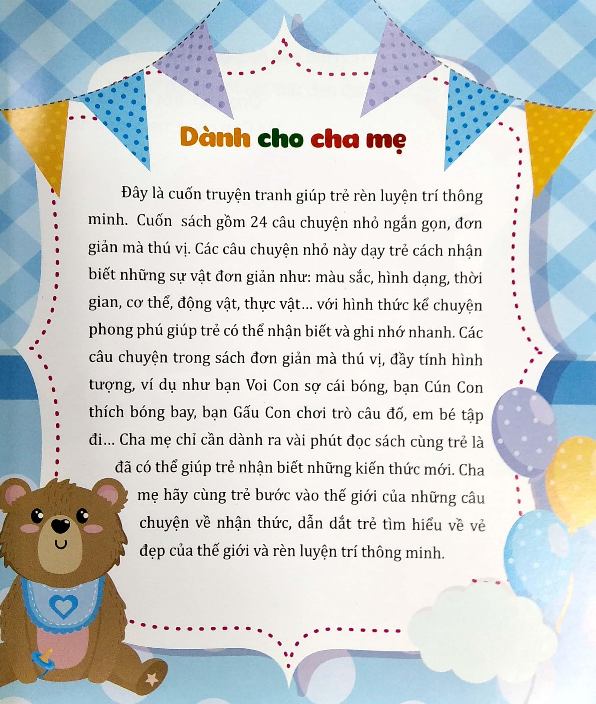 Truyện Kể Trước Khi Ngủ - Thông Minh (Tái Bản 2022)