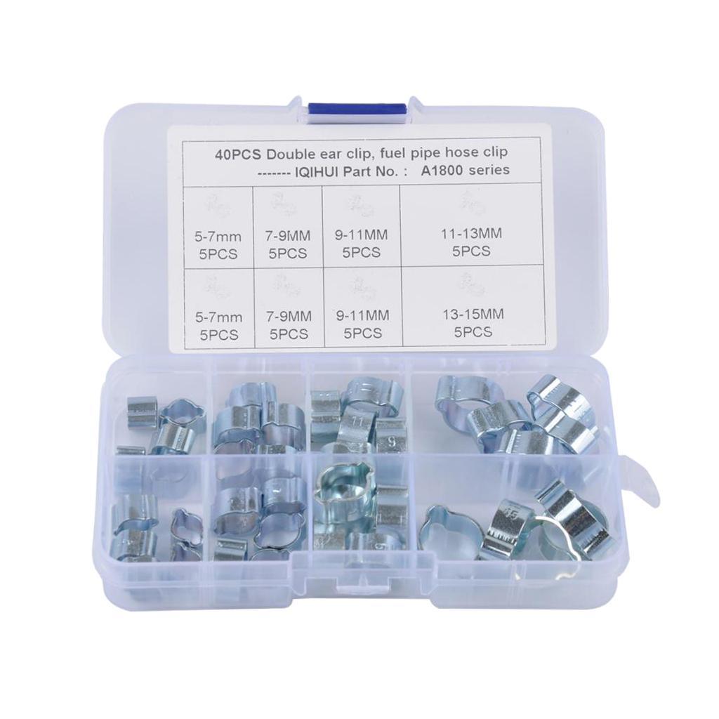 Steel Double Ear  O   Hose  Clamps Size 5 SIZE