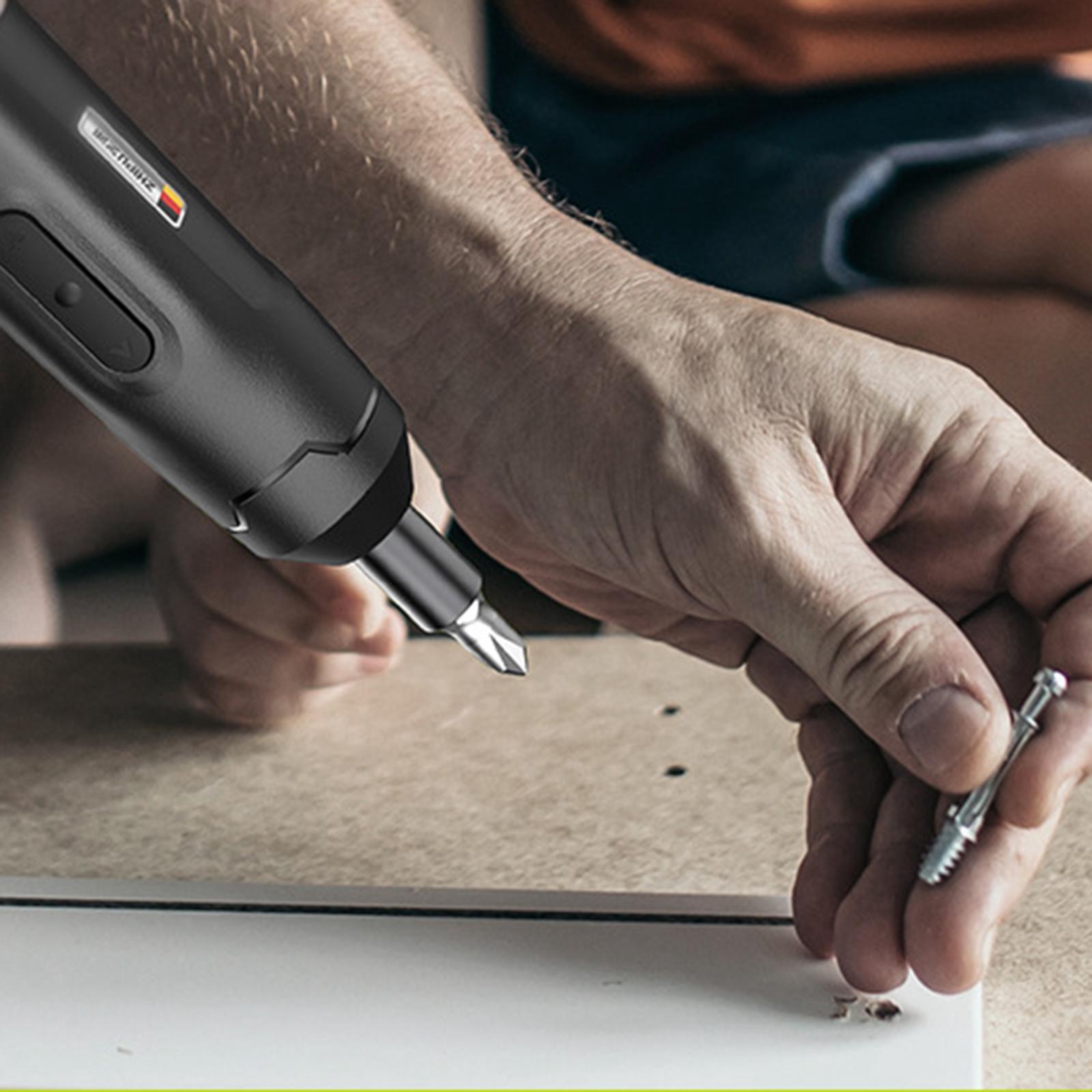 Mini Electric Screwdriver Set,Cordless Screwdriver Kit with Precision Bits Repair Automatic Manual Tool Handy for Phone Watch Camera Laptop Toys