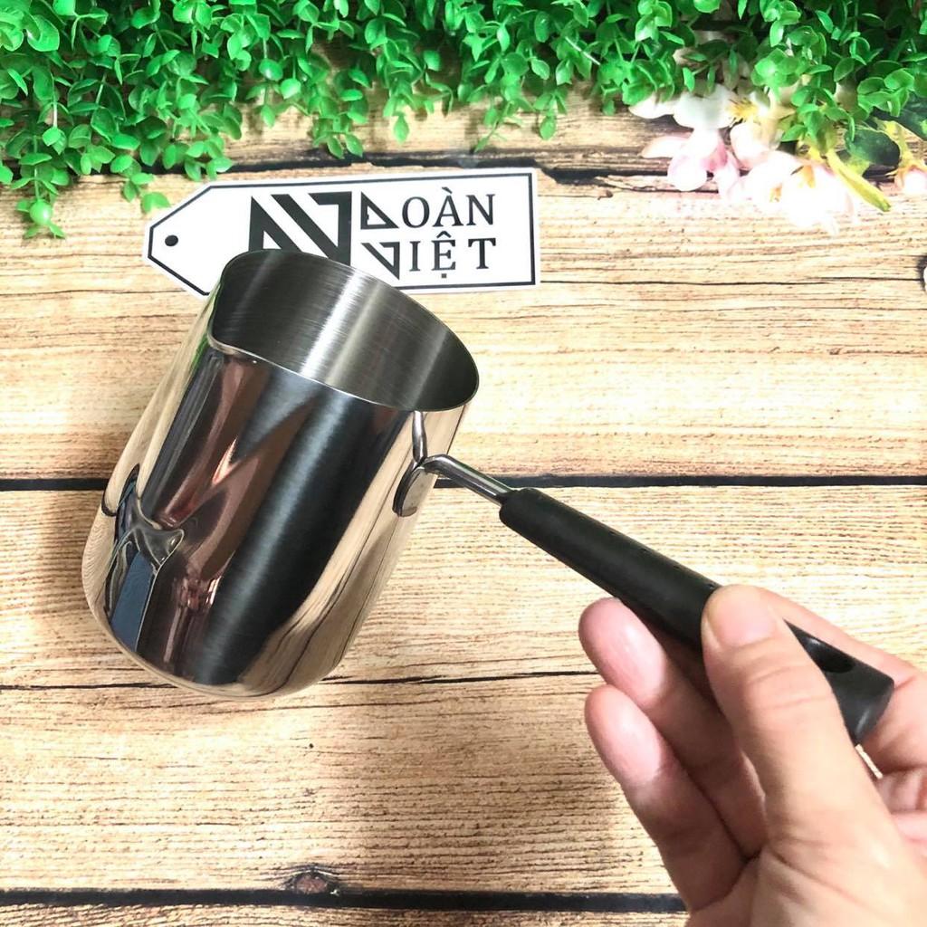 Ca Rót Nước, Rót Soup lẩu INOX 304 Cao Cấp. Gáo múc định lượng đo lường cán nhựa dài chống nóng. Dụng cụ Rót Nguyên liệu Nhà Bếp, Pha Chế