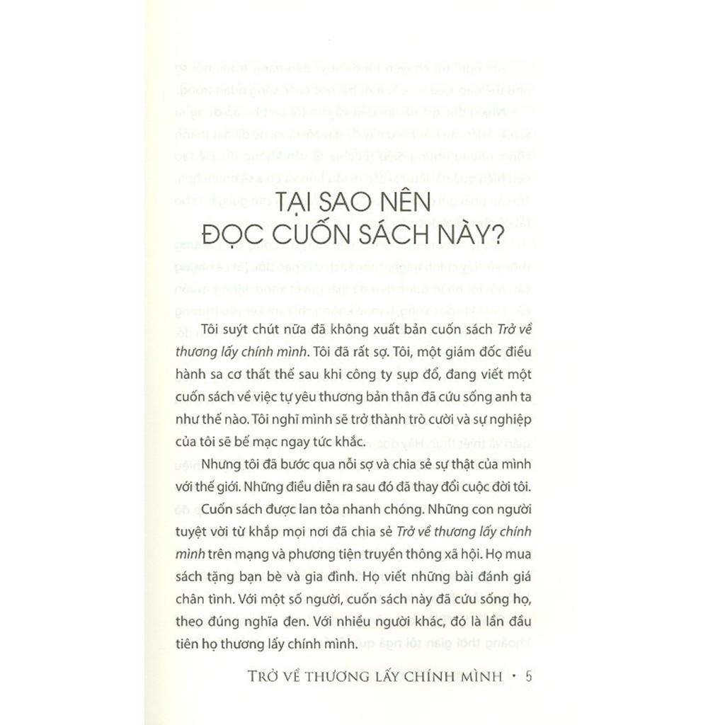 Sách Trở Về Thương Lấy Chính Mình