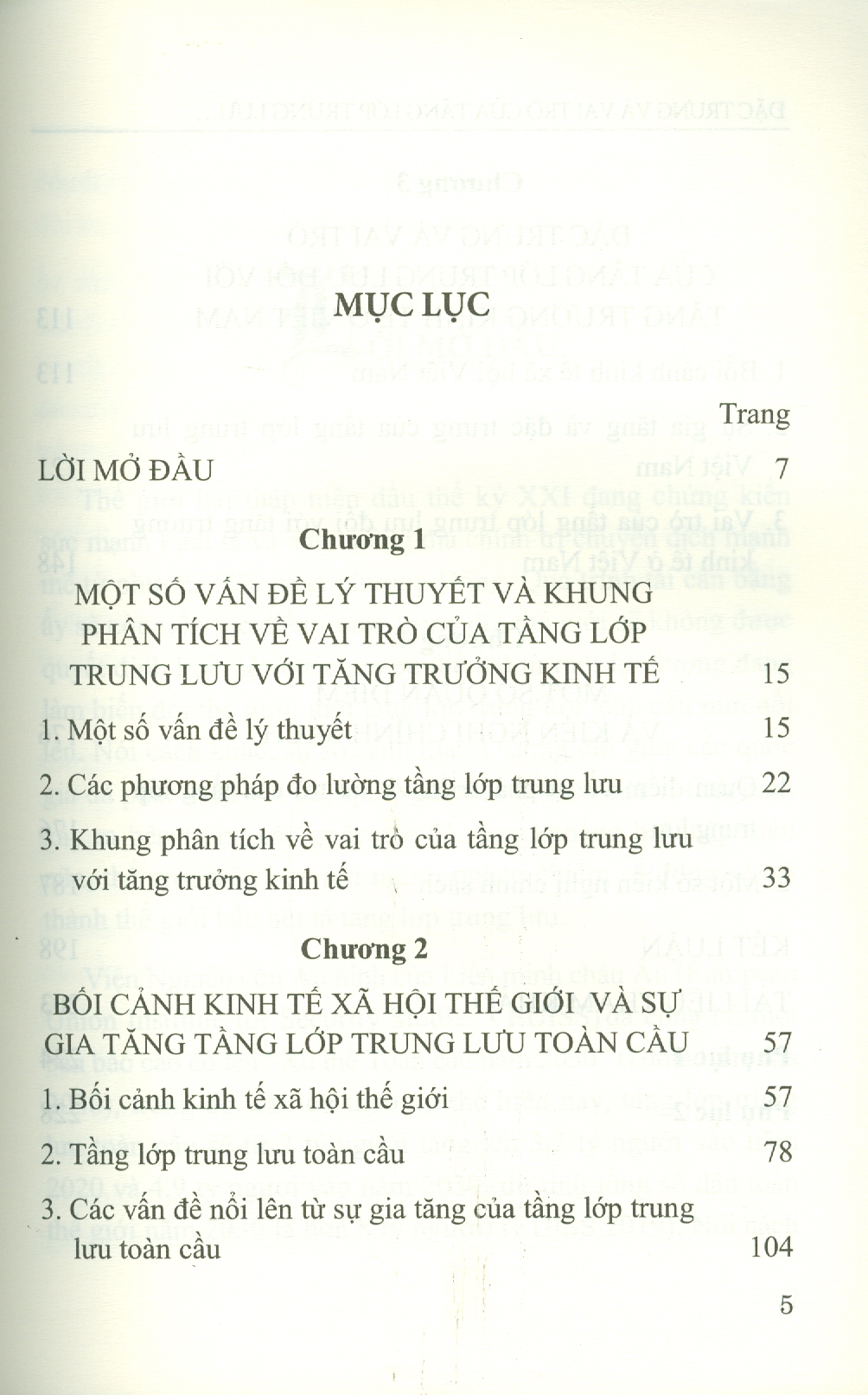 Đặc Trưng Và Vai Trò Của Tầng Lớp Trung Lưu Ở Việt Nam (Sách chuyên khảo)