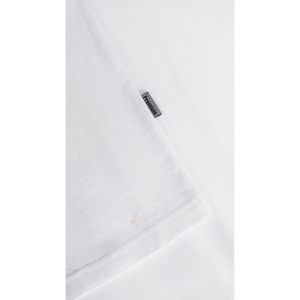 Áo Thun Vermos Signature Logo Tee White Blue