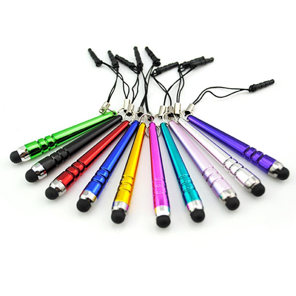 【ky】5/10Pcs Anti-dust Capacitive Touch Pen Mini Writing Stylus for Phones Tablet