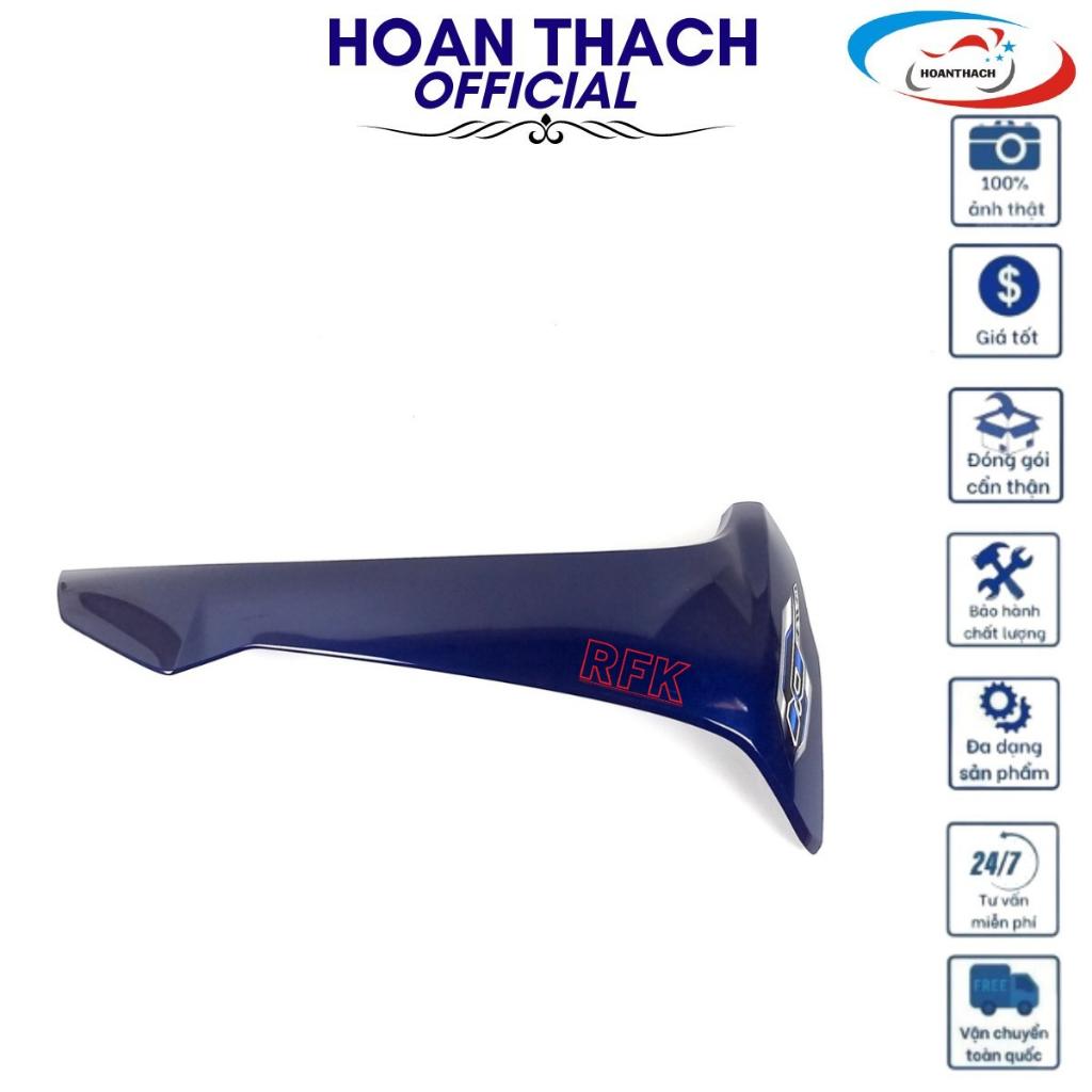 Cánh Yếm bên trái dành cho xe máy  Wave A110 xanh tím 64770K89V70ZB