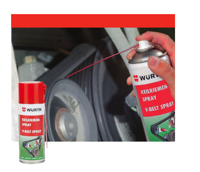 Chai Xịt Bảo Dưỡng Dây Curoa V-Belt Pray WURTH 400ml 0893230
