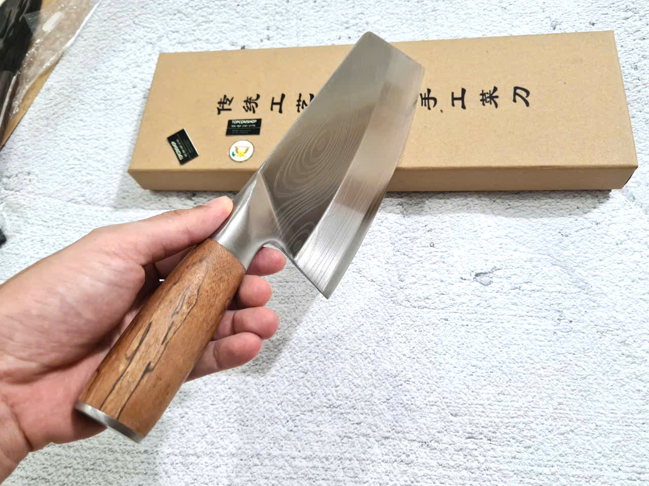 DAO - DAO BẾP NHẬT BẢN SANTOKU MÃ DT124 nt topcomshop vn