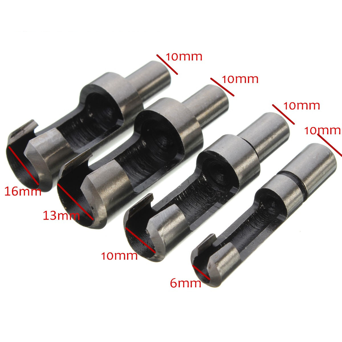 Bộ 8 mũi khoan lỗ tròn lấy nút gỗ Φ6MM-Φ16MM
