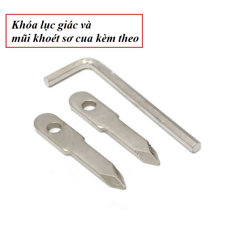 Khoét lỗ đường kính [40-300mm] lưỡi khoét vonfram cacbua sắc bén và bền bỉ