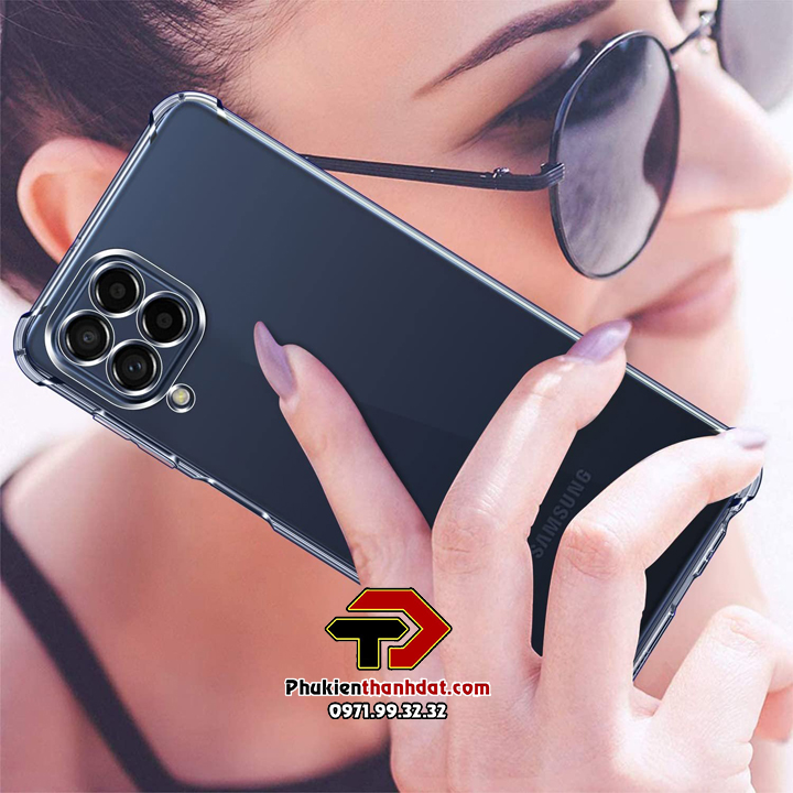 Ốp lưng dành cho SamSung Galaxy M33 5G dẻo trong suốt chống sốc bảo vệ camera sau