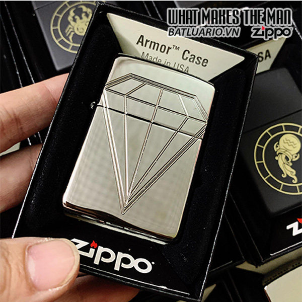 Bật Lửa Zippo Armor 167 Diamond