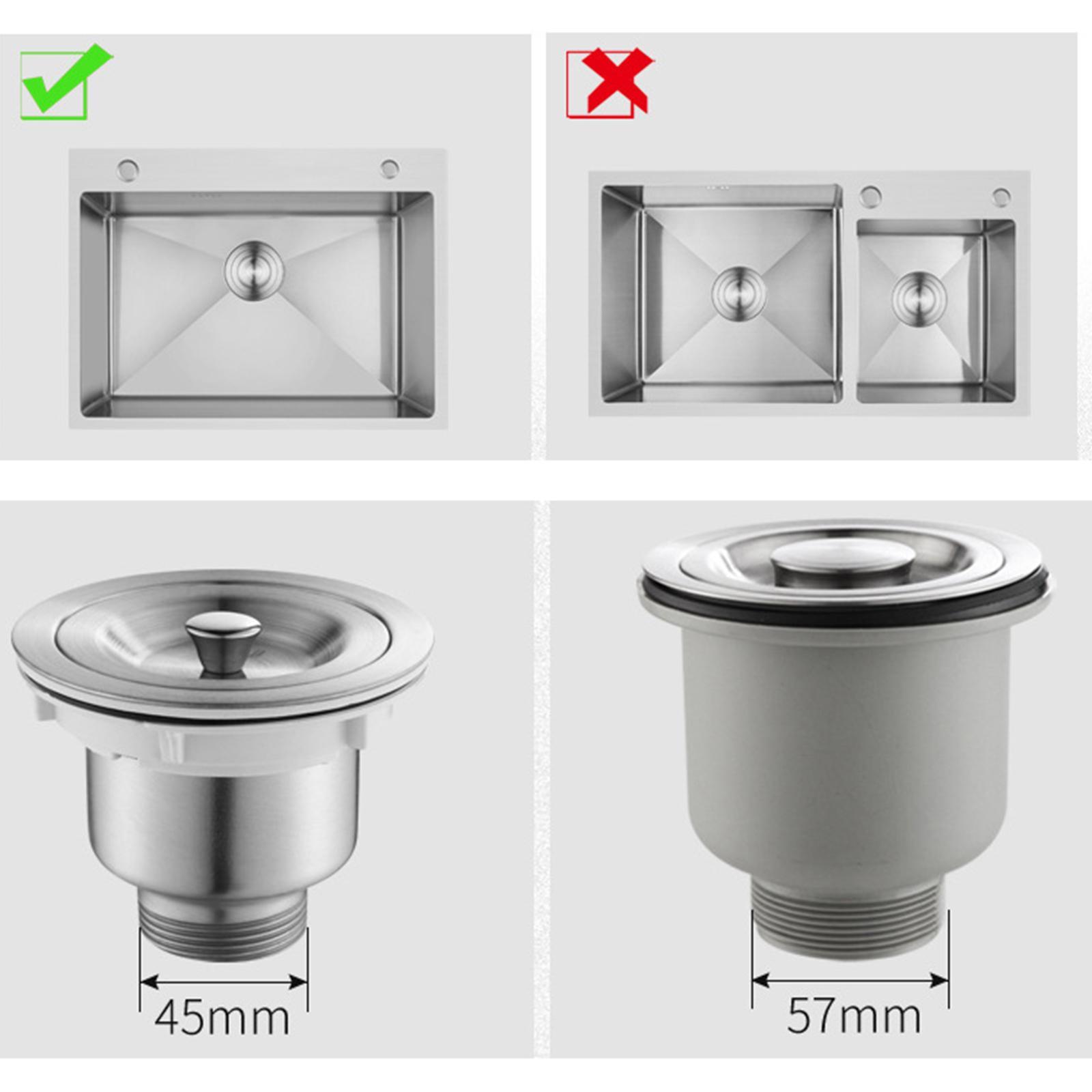 Universal Sink Drain Pipe Flexible for Bathroom Wash Basin Sink