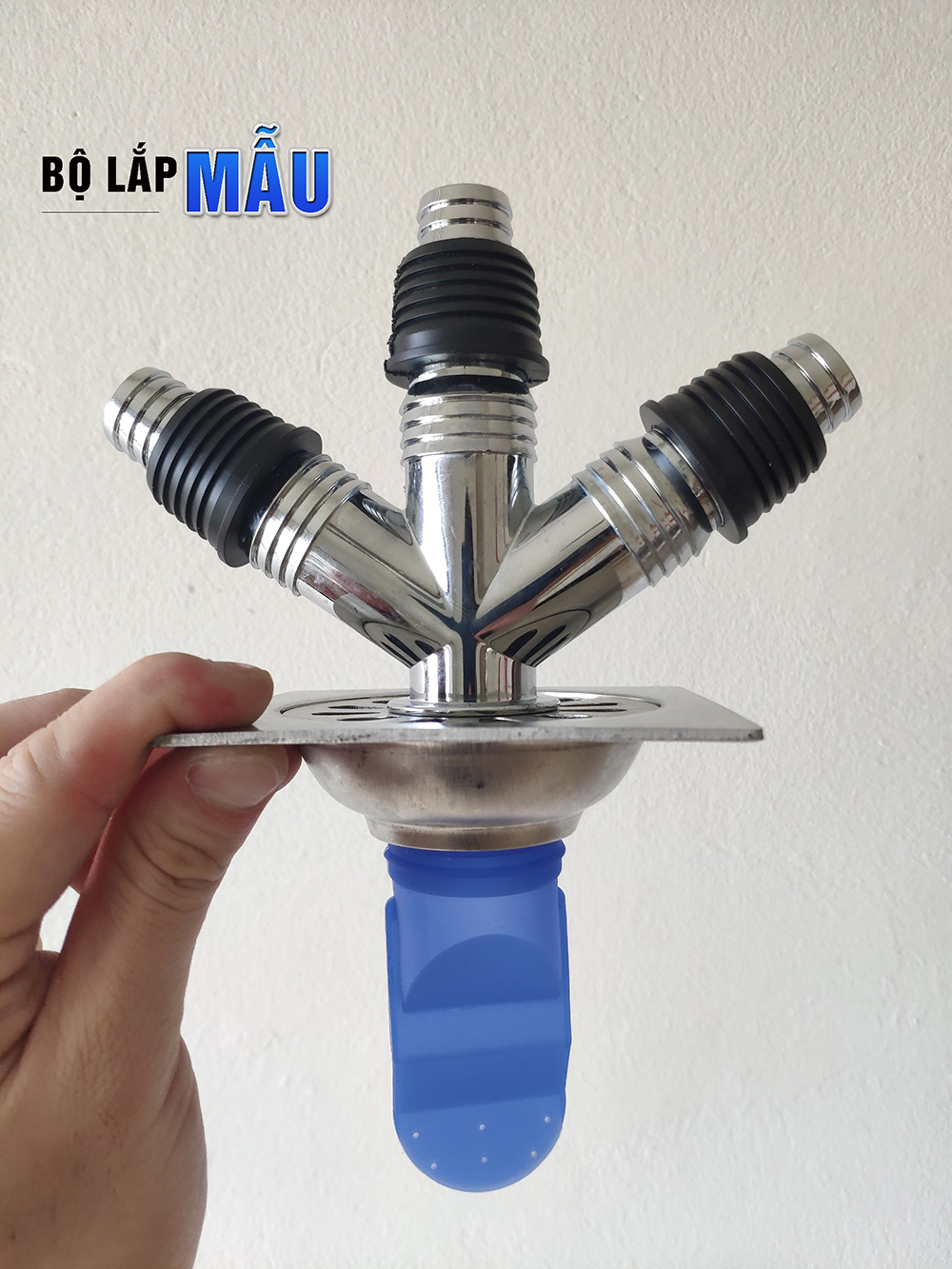 Bộ thoát nước máy giặt, thoát nước thải, nước thoát sàn nhà tắm, vệ sinh kiêm chống mùi hôi, ngăn côn trùng trào ngược – Bộ chia 3, MIHOCO 31