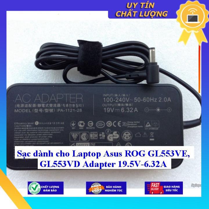 Sạc dùng cho Laptop Asus ROG GL553VE GL553VD Adapter 19.5V-6.32A - Hàng chính hãng MIAC1251