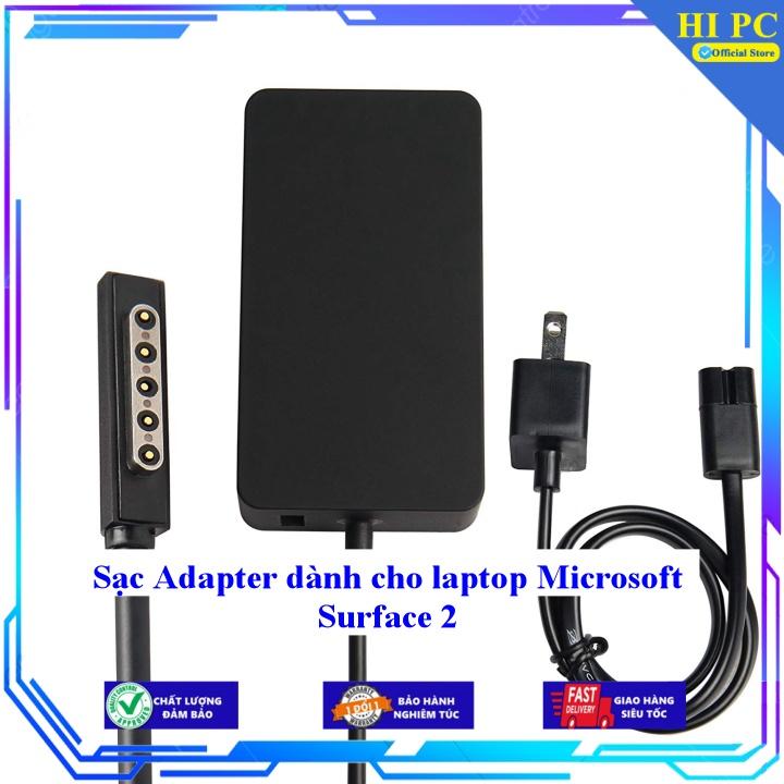 Sạc Adapter dành cho laptop Microsoft Surface 2 - Kèm Dây nguồn - Hàng Nhập Khẩu