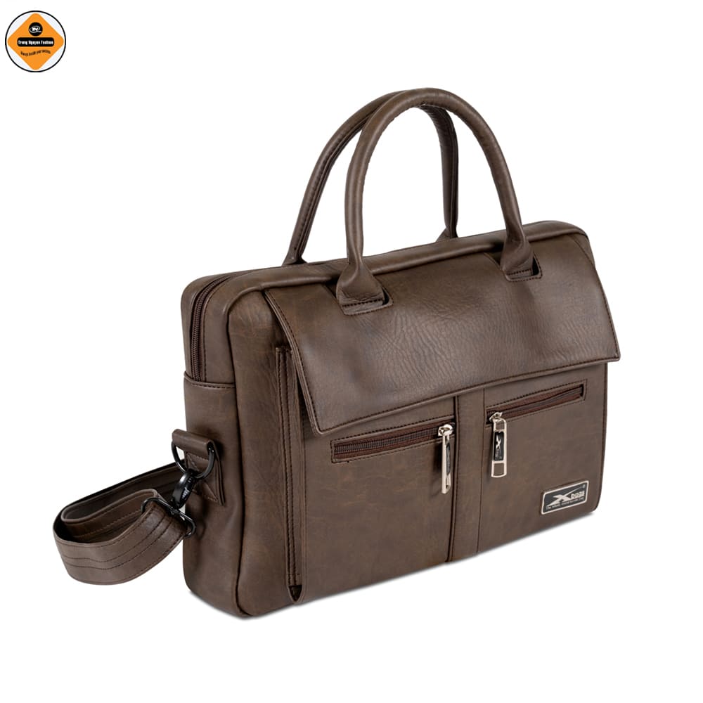 Cặp Công Sở Xbags Lavish – Cặp Laptop Cao Cấp Da Si Extra, Thiết Kế Sang Trọng Lịch Lãm Bền Bỉ XB 4301!