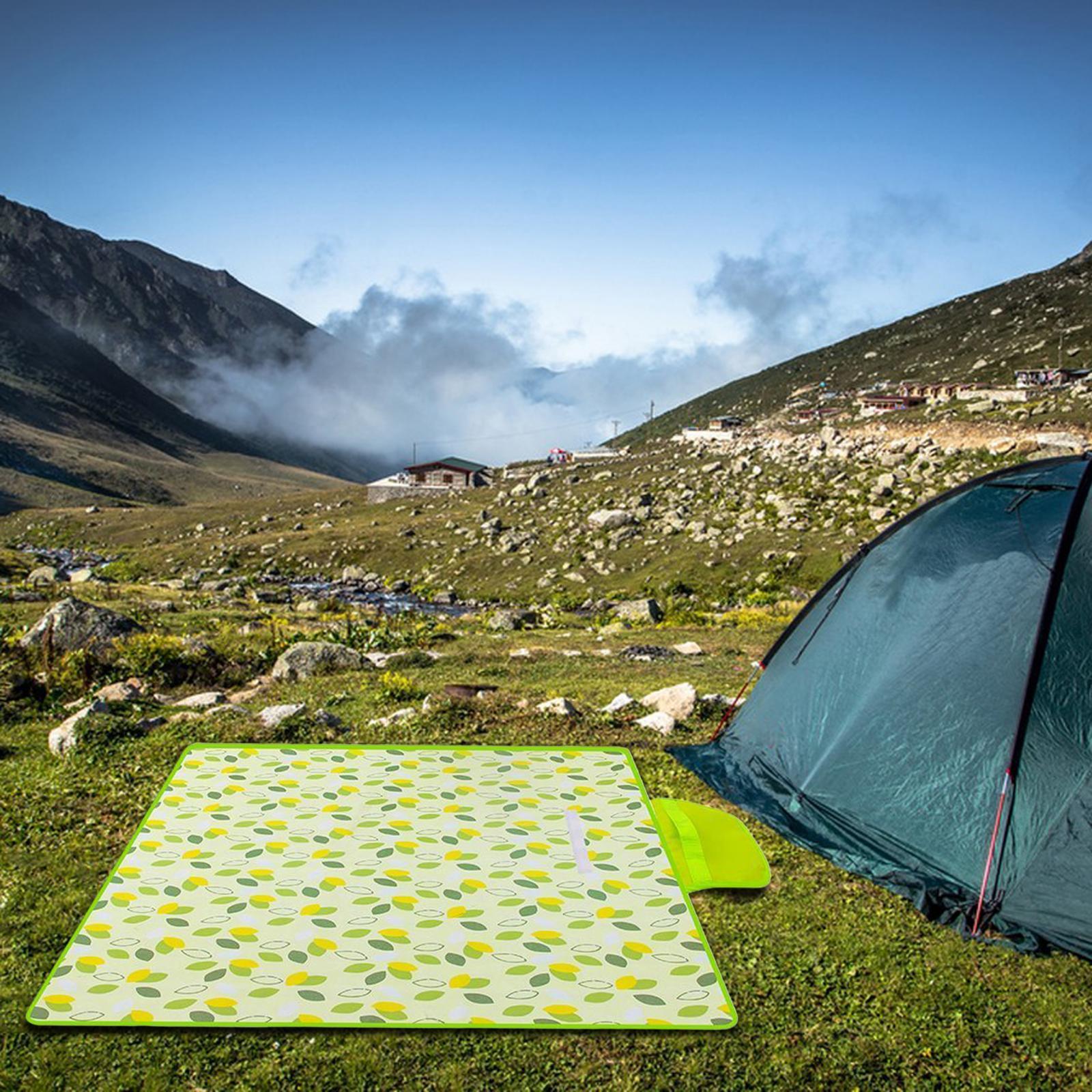 Machine Washable Camping Mat Picnic Outdoor Blanket for Sports