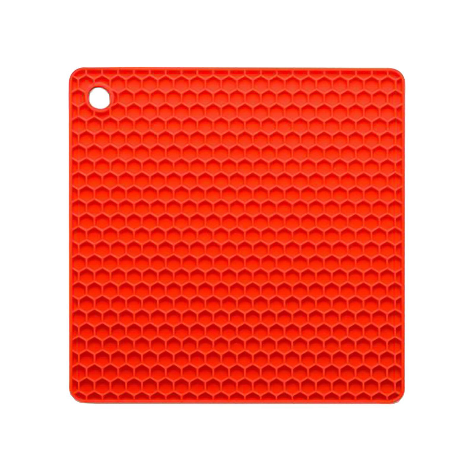 Silicone Pot Mat Heat Resistant Potholders Non Slip Trivet Pad for Cooking