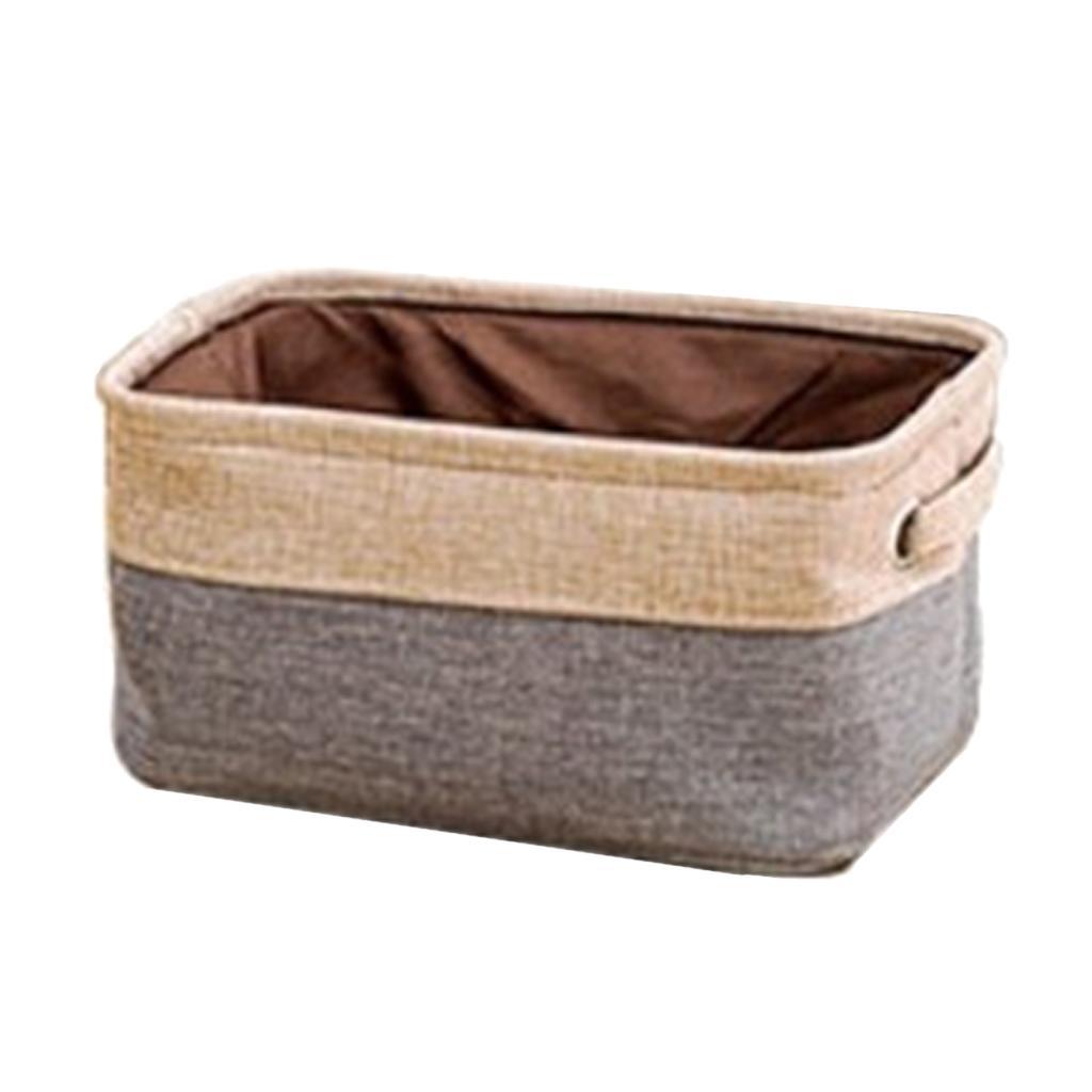 Folding Storage Basket Clothes Laundry Hamper Toys Bucket Organizer